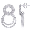 925 Sterling Silver Womens Fashion Danglers Earrings