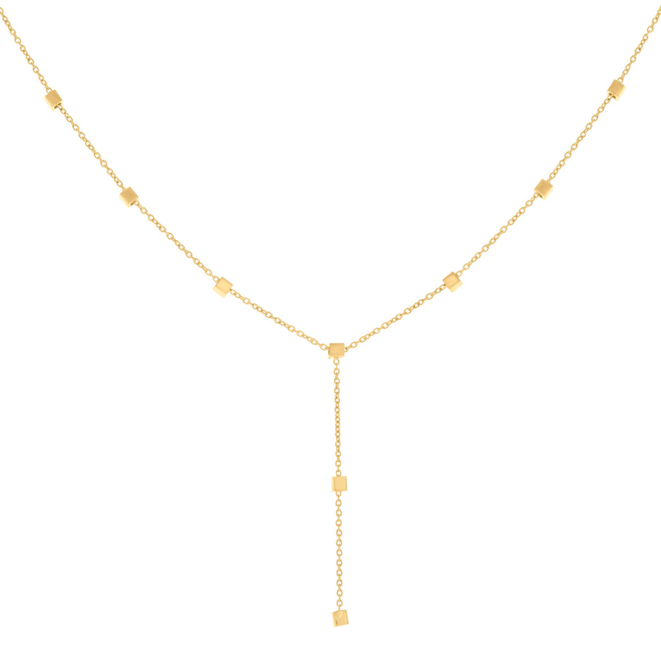 925 Sterling Silver Yellow-tone Womens Fashion Necklace