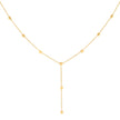 925 Sterling Silver Yellow-tone Womens Fashion Necklace