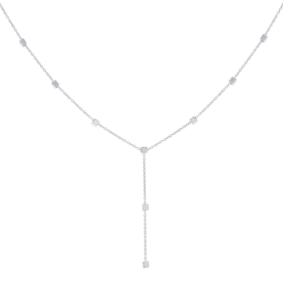 925 Sterling Silver Womens Fashion Necklace Size 17 Inches