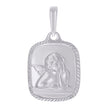 925 Sterling Silver Unisex Angel Religious Charm Pendant