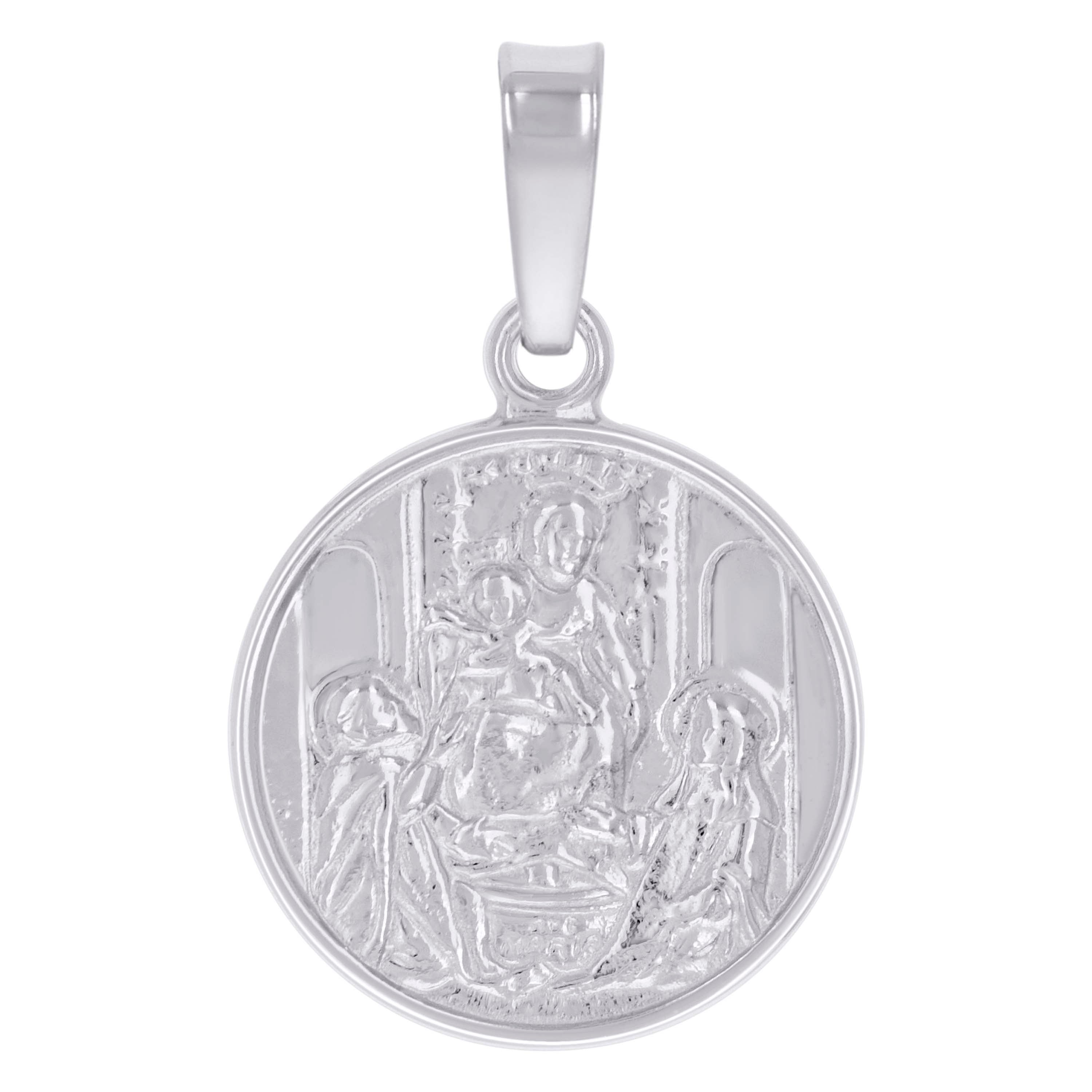 925 Sterling Silver Unisex Religious Charm Pendant