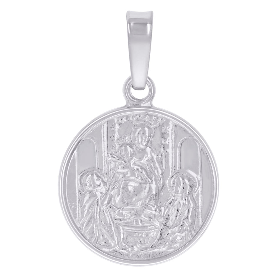 925 Sterling Silver Unisex Religious Charm Pendant