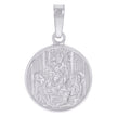 925 Sterling Silver Unisex Religious Charm Pendant