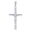925 Sterling Silver Unisex Crucifix Cross Religious Charm Pendant