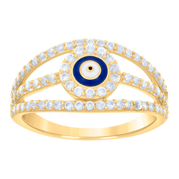 10Kt Gold Cz Ring