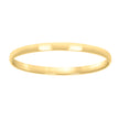 925 Sterling Silver Yellow-tone Womens Comfort Fit Wedding Band 2mm Ring Size 7 - SLV-129703