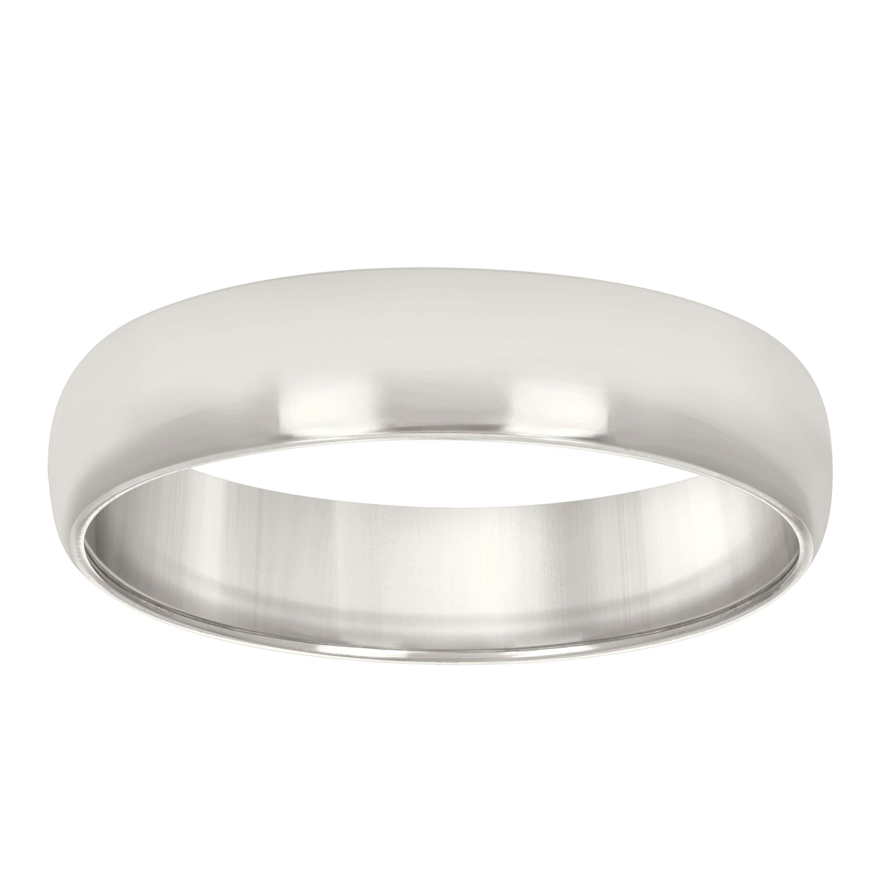 925 Sterling Silver Mens Comfort Fit Wedding Band 6mm Ring Size 8 - SLV-129744