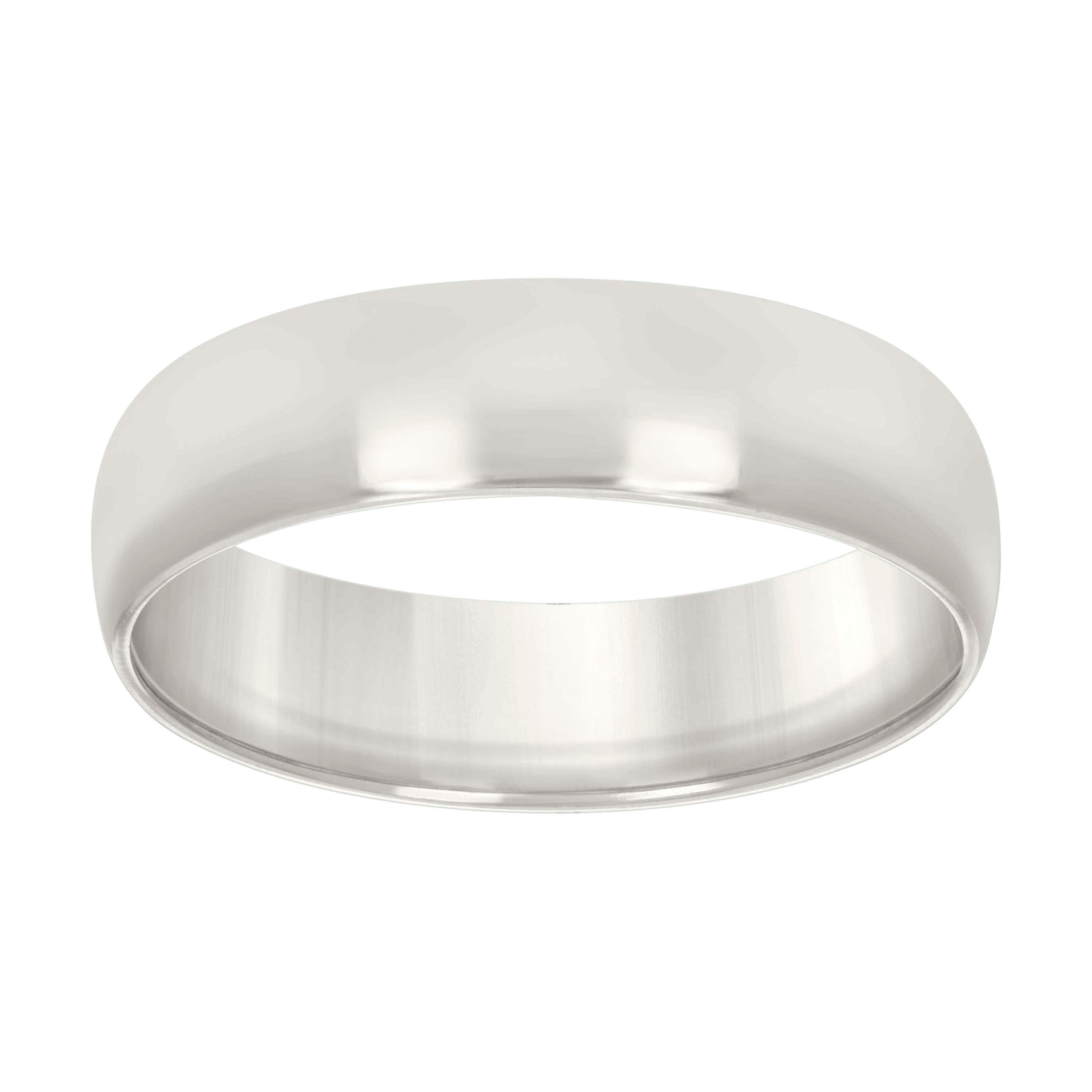 925 Sterling Silver Mens Comfort Fit Wedding Band 7mm Ring Size 10 - SLV-129757