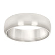 925 Sterling Silver Mens Comfort Fit Wedding Band 8mm Ring Size 10 - SLV-129766