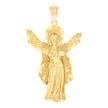 14Kt Yellow Gold Mens Jesus Religious Charm Pendant