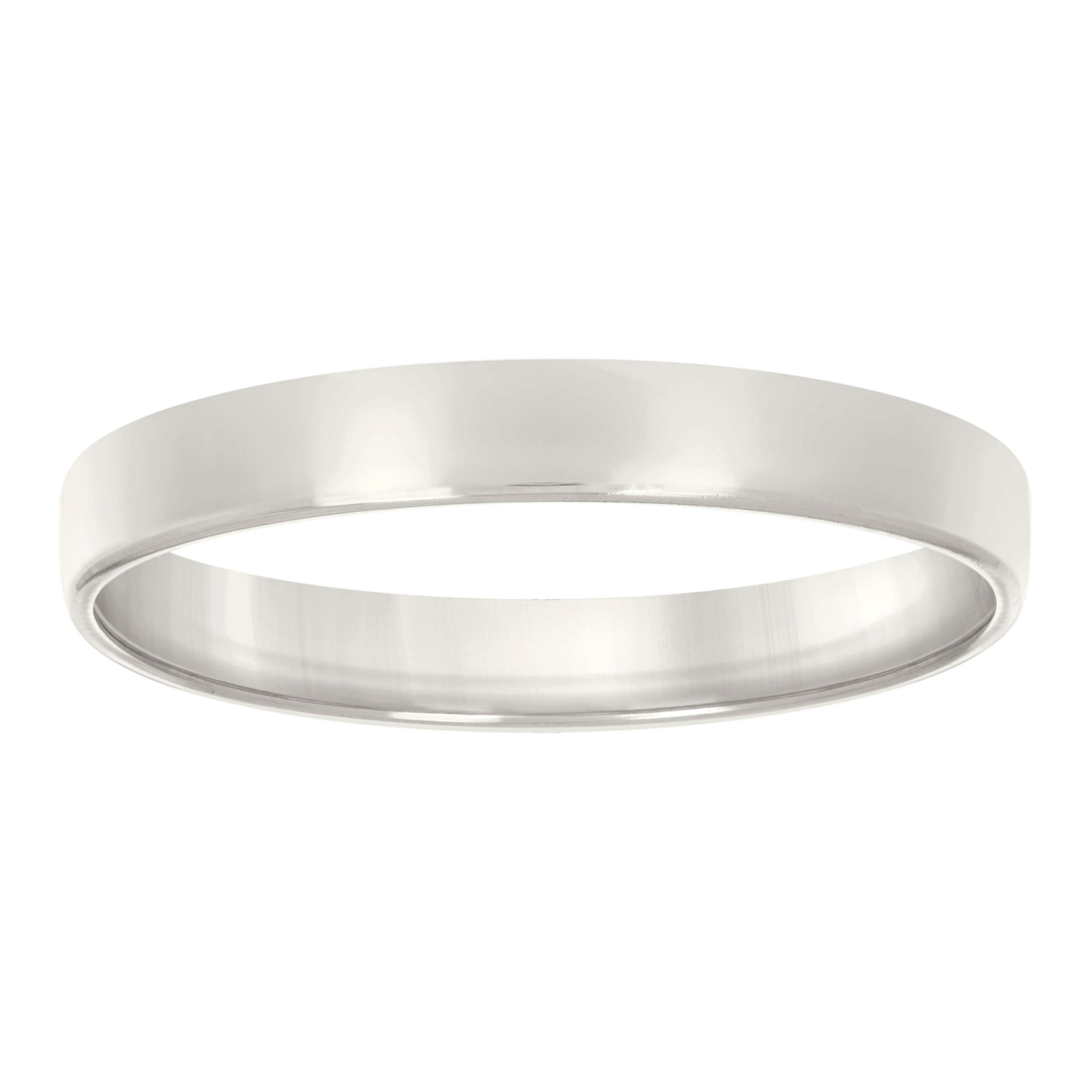 925 Sterling Silver Mens Comfort Fit Wedding Band 4mm Ring Size 11 - SLV-130299