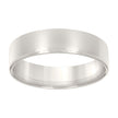 925 Sterling Silver Mens Comfort Fit Wedding Band 7mm Ring Size 9 - SLV-130386