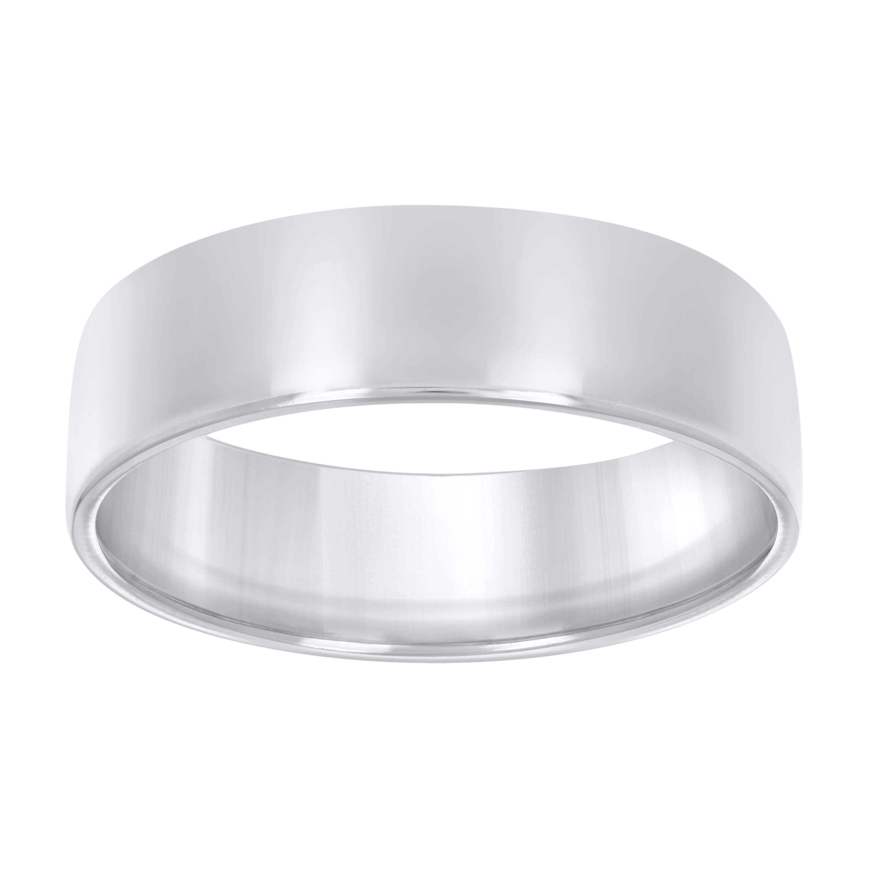 925 Sterling Silver Mens Comfort Fit Wedding Band 8mm Ring Size 9 - SLV-130396