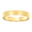 925 Sterling Silver Yellow-Tone Unisex 5mm Comfort Fit Flat Wedding Band Ring Size 14 - SLV-130586