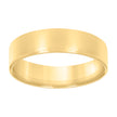 925 Sterling Silver Yellow-Tone Unisex 7mm Comfort Fit Flat Wedding Band Ring Size 14 - SLV-130592