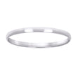 925 Sterling Silver Womens Comfort Fit Wedding Band 2mm Ring Size 10 - SLV-130598
