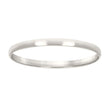 925 Sterling Silver Womens Comfort Fit Wedding Band 2mm Ring Size 12 - SLV-130606