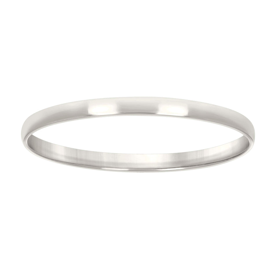 925 Sterling Silver Womens Comfort Fit Wedding Band 2mm Ring Size 13 - SLV-130607