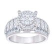 925 Sterling Silver Womens Cubic-Zirconia Fashion Ring Size 6