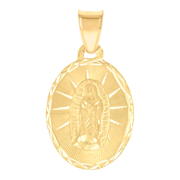 10K Gold Cz Pendant