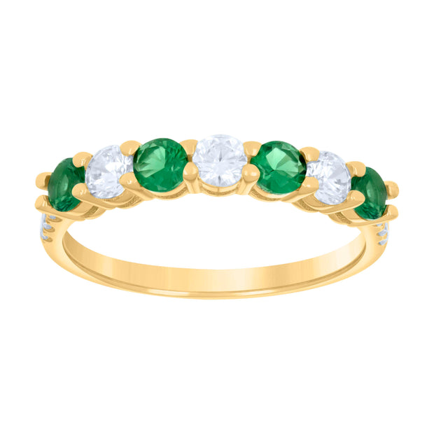 14K Gold Cz Ring
