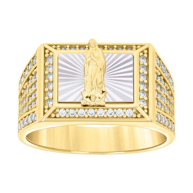 14Kt Gold Cz Ring