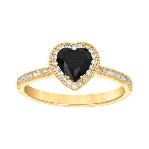 14Kt Gold Cz Ring