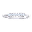 925 Sterling Silver Womens Cubic-Zirconia Engagement Ring Size 5