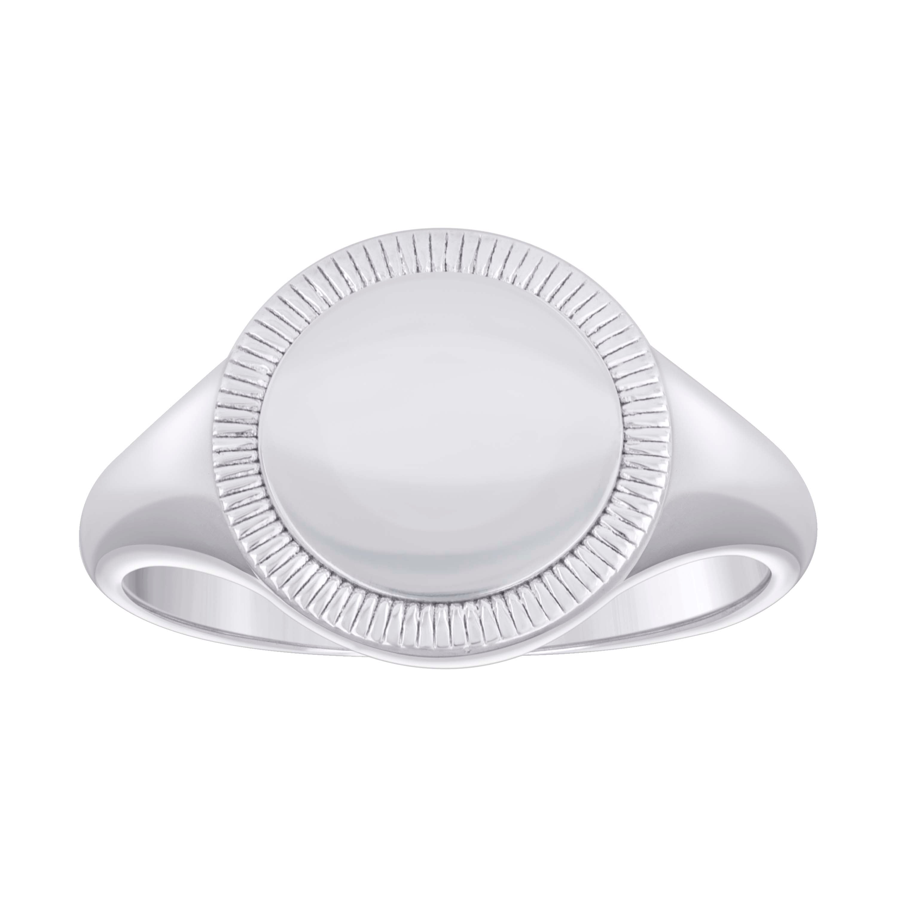 925 Sterling Silver Mens Signet Ring Size 11 - SLV-134633