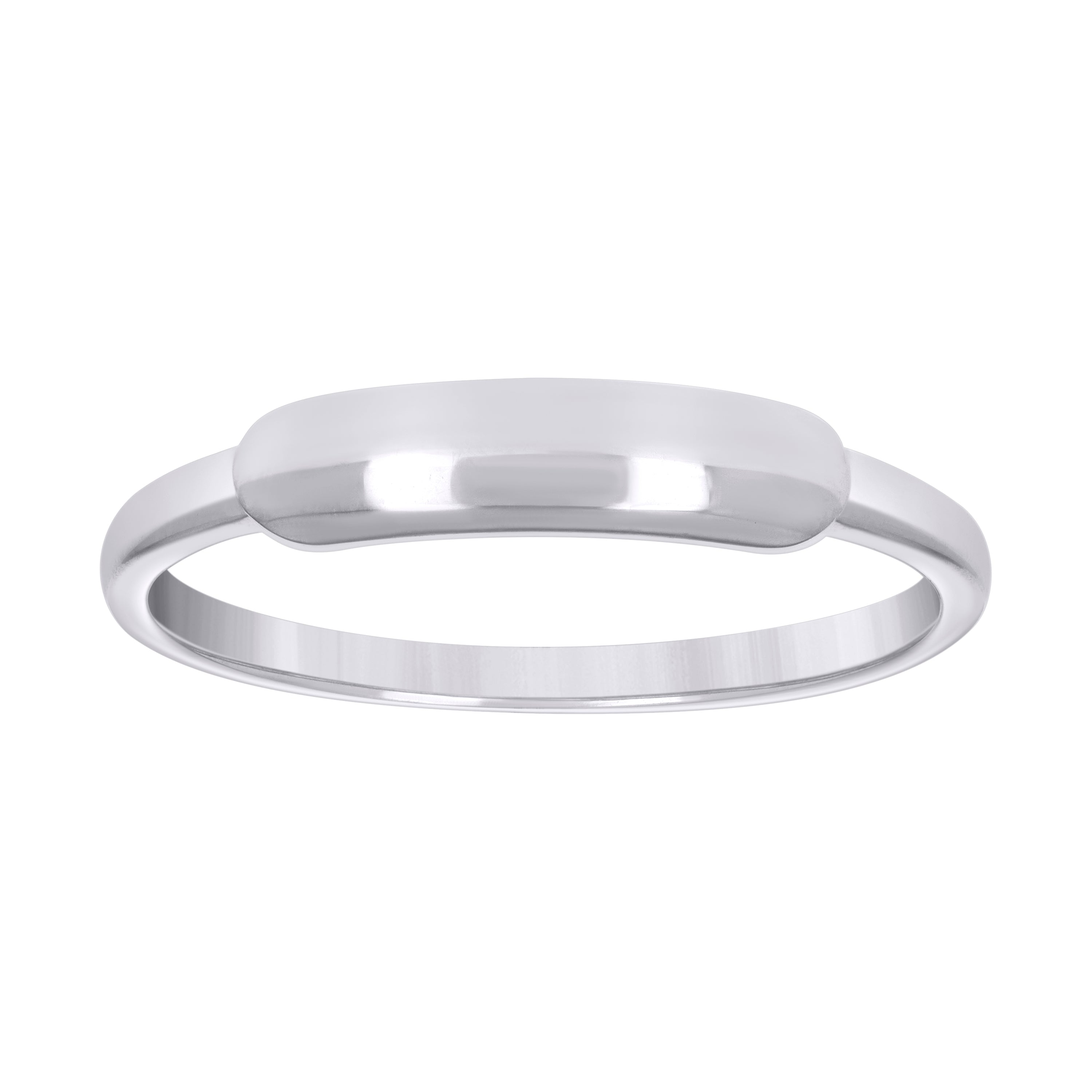 925 Sterling Silver Womens Fashion Ring Size 7 - SLV-134830