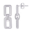 925 Sterling Silver Womens Fashion Danglers Earrings 