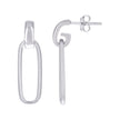 925 Sterling Silver Womens Fashion Danglers Earrings 