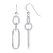 925 Sterling Silver Womens Fashion Danglers Earrings 