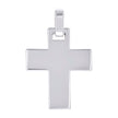 925 Sterling Silver Unisex Without CZ Cross Religious Charm Pendant