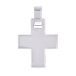 925 Sterling Silver Unisex Without CZ Cross Religious Charm Pendant