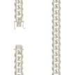 925 Sterling Silver Solid Miami Cuban Chain Silver 400 12.8mm-22