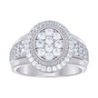 925 Sterling Silver Mens Cubic-Zirconia Fashion Ring Size 11 - SLV-139668