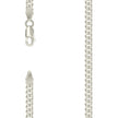 925 Sterling Silver Solid Miami Cuban Chain Silver 120 4mm-16