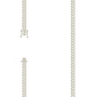925 Sterling Silver Solid Miami Cuban Chain Silver 150 5mm-9