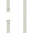 925 Sterling Silver Solid Miami Cuban Chain Silver 350 11.8mm-20