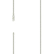 925 Sterling Silver Solid Rope Chain Silver 040 2mm-8