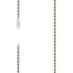 925 Silver Solid Rope Chain 4mm