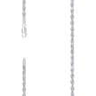 925 Silver Hollow Rope Chain 4mm