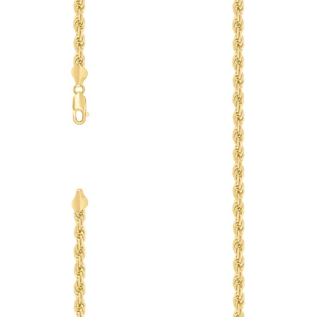 925 Silver Hollow Rope Chain 4.8mm