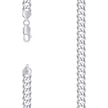 925 Silver Solid Super Flat Cuban Chain 7.8mm