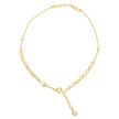 10kt Yellow Gold Womens Cubic-Zirconia Diamond-cut Beaded Infinity Link Chain Anklet Size 9 + 1 Inches