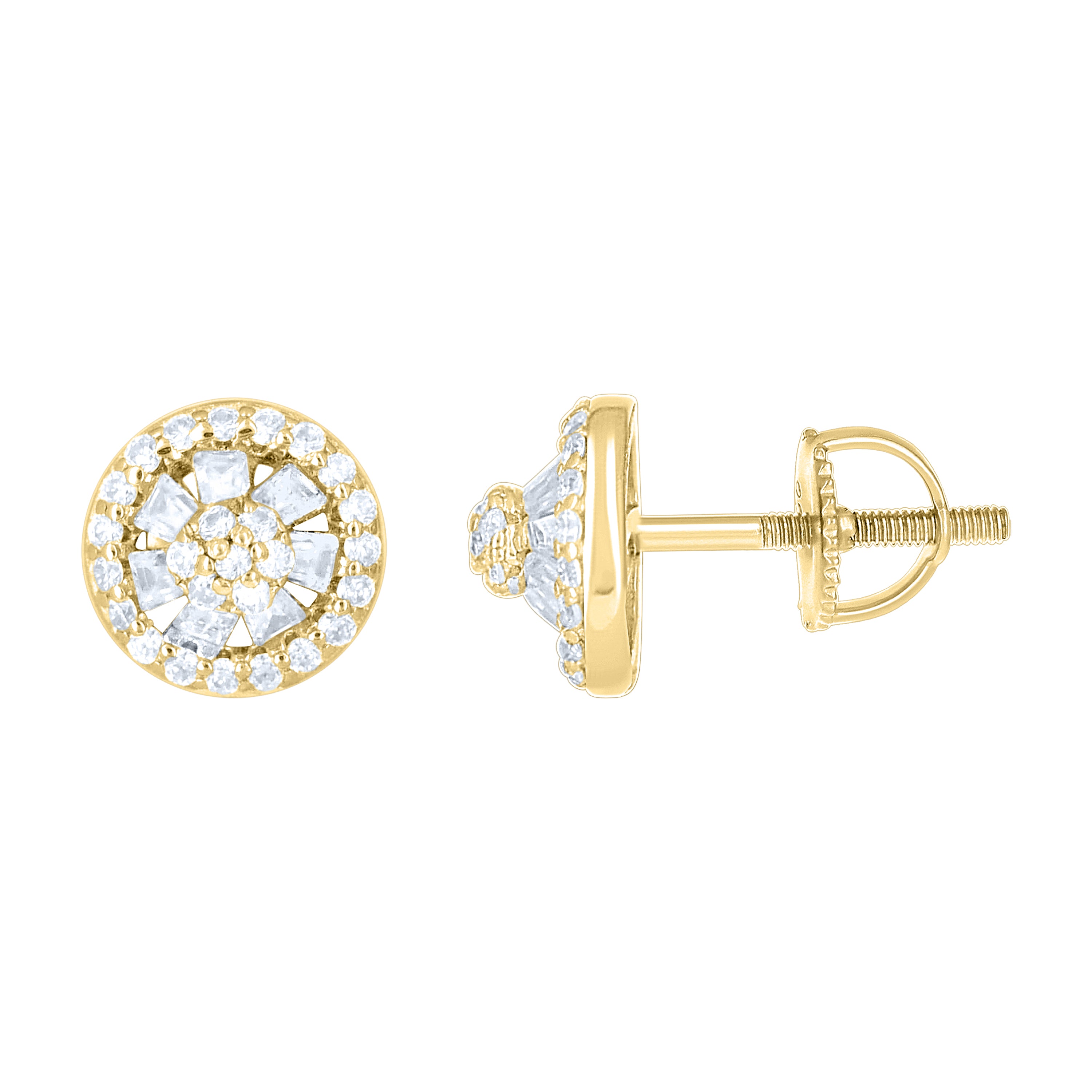 10kt Yellow Gold Unisex Department Sheriff Badge Charm Pendant