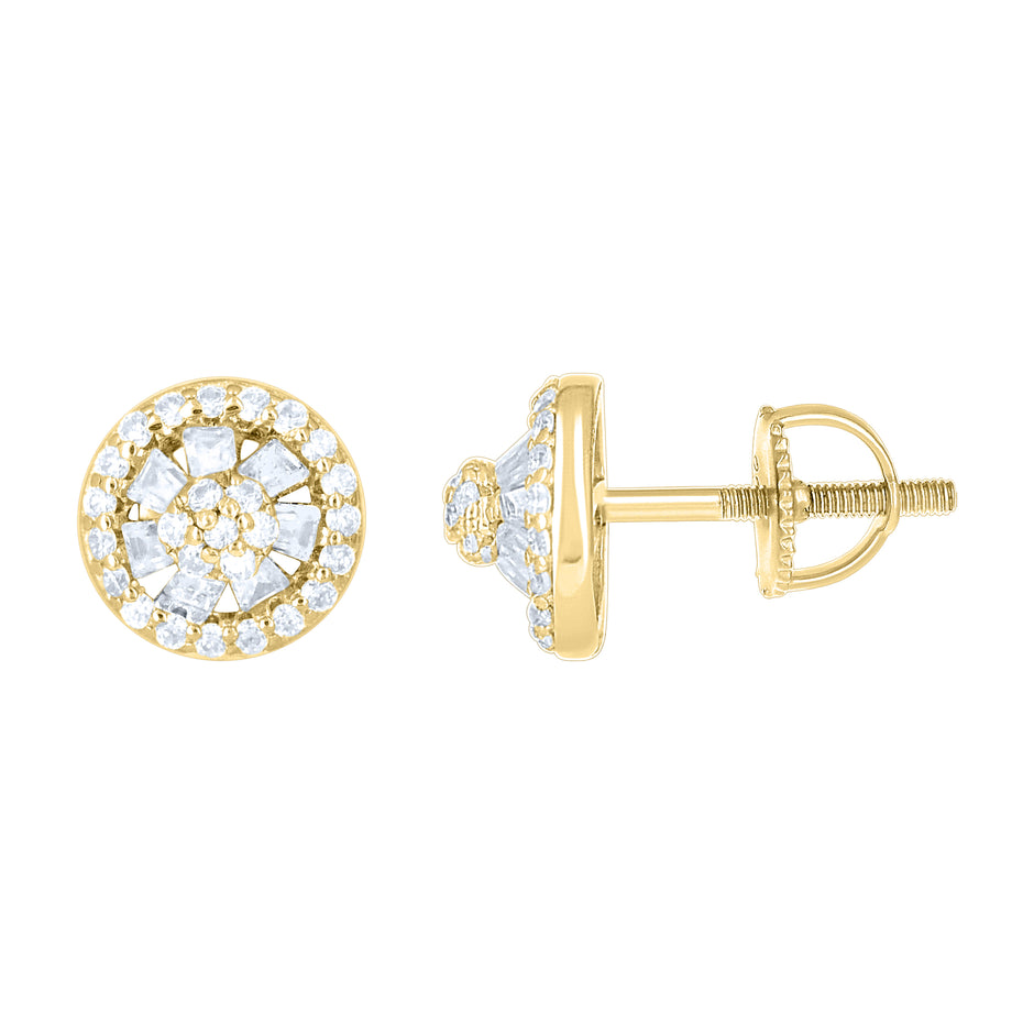 10kt Yellow Gold Unisex Department Sheriff Badge Charm Pendant
