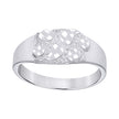 925 Sterling Silver Baby Nugget Fashion Ring Size 3